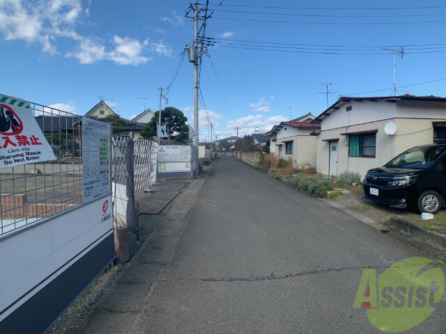 【柴田郡大河原町大谷のアパートの駐車場】