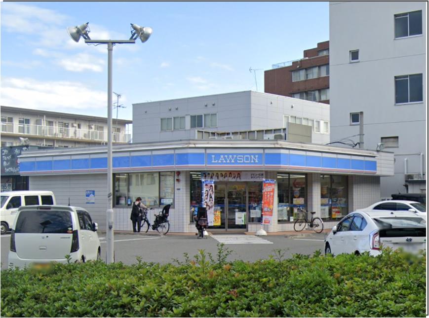 コンビニ　ローソン 東大阪横枕店（コンビニ）まで160m