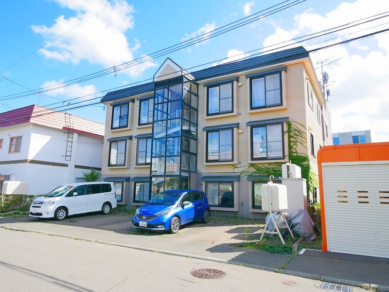 北海道札幌市厚別区厚別中央一条２（アパート）の賃貸物件の外観