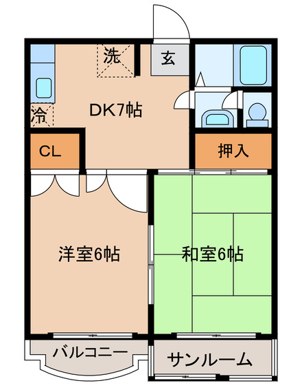 ハイムピアの間取り