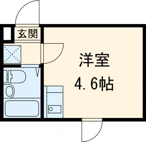 東京都荒川区荒川６（アパート）の賃貸物件の間取り