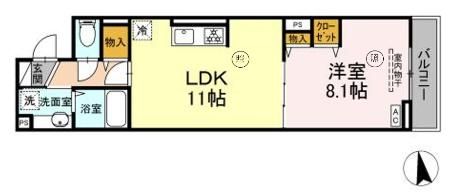 グラナーデ東日暮里の間取り