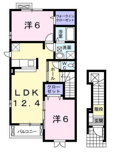 サンハイツ　セレーノの間取り