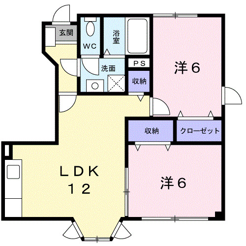 メトロノームC棟の間取り