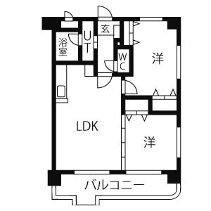 DWELL梅森坂IIの間取り