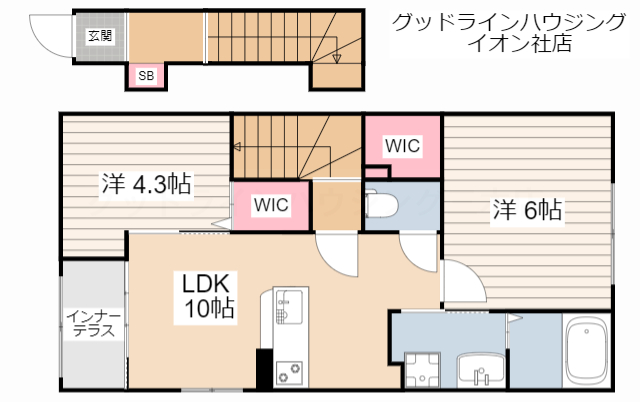 【リッツ・グランディールIIの間取り】