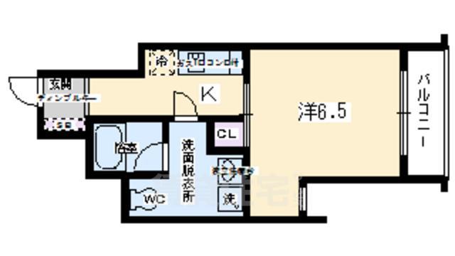 HF河原町二条レジデンスの間取り