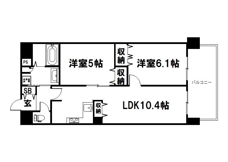 リーガル京都聖護院の間取り