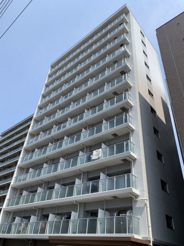 仙台市宮城野区二十人町のマンションの建物外観