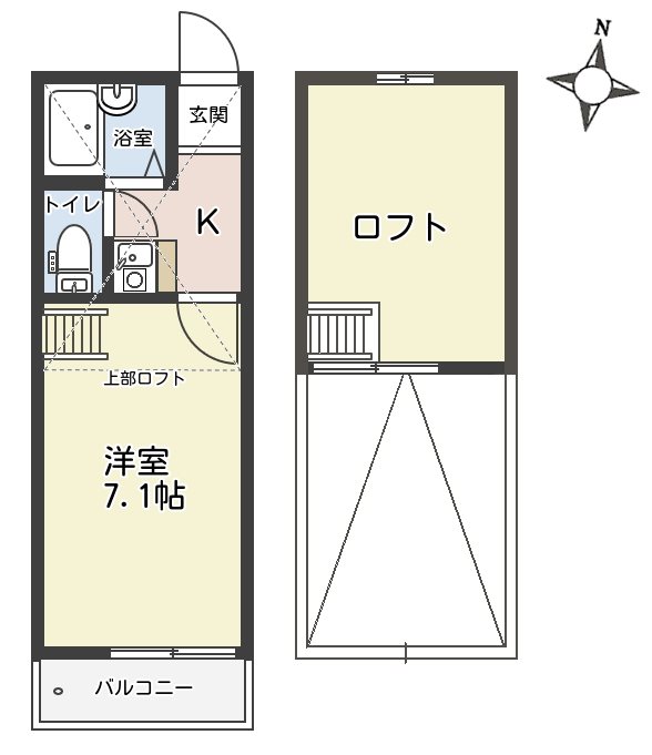 ラシェール神明の間取り