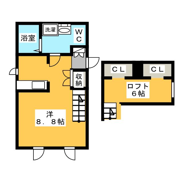 プリマ坂戸弐番館の間取り