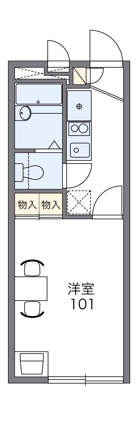 レオパレス神屋IIの間取り