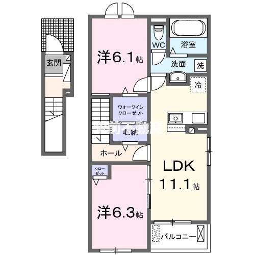 パディ　ハウス　Iの間取り