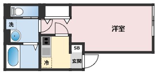 moca　～浜風とdiary～の間取り