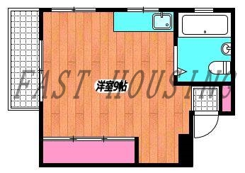 渋谷区神宮前のマンションの間取り