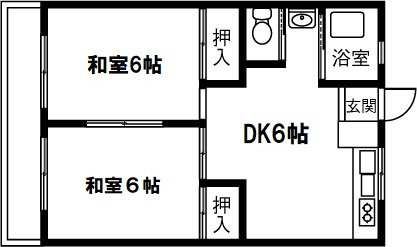 かりゆしハイツの間取り