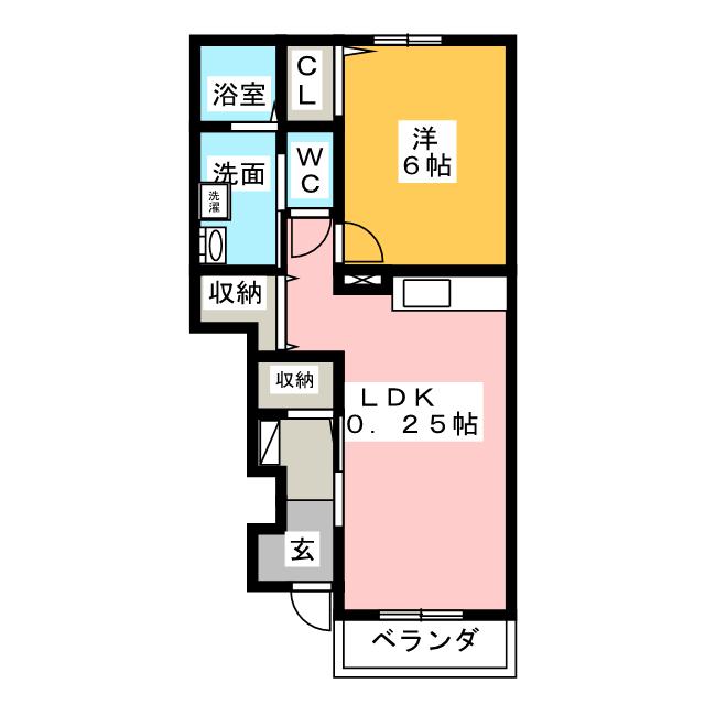 エスペランサ旭の間取り