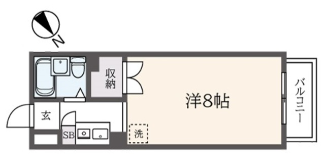 みつえハイツの間取り