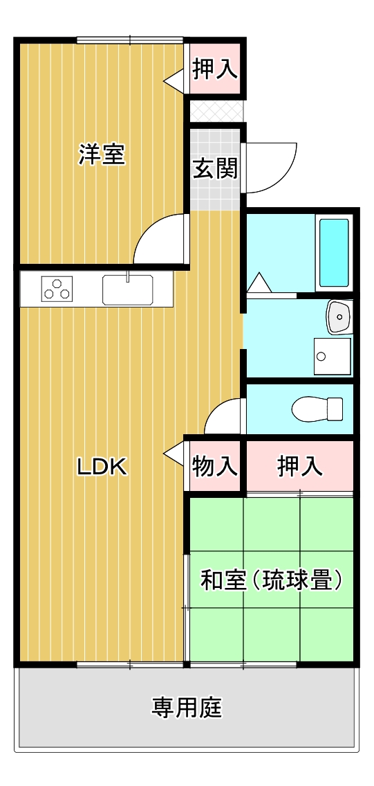 ハイツ アルエットの間取り