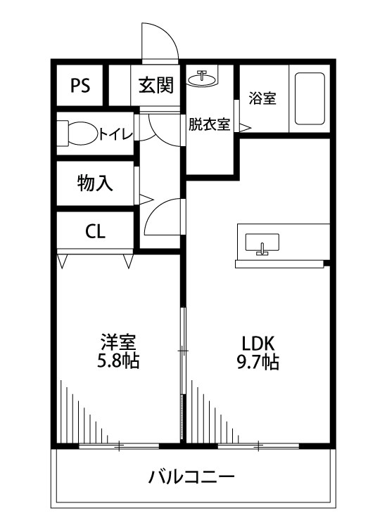 アビタシオンの間取り