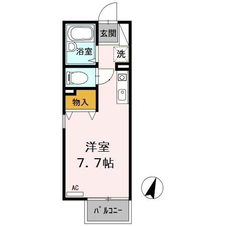 セジュール摩耶２の間取り