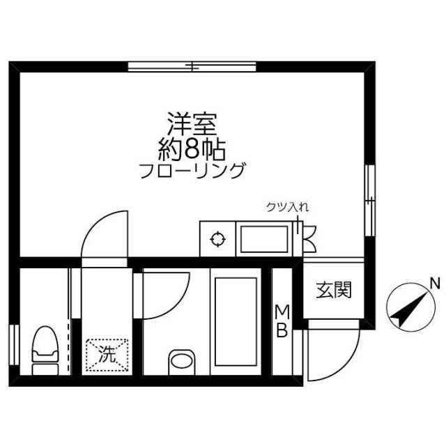 西ヶ原レジデンスの間取り