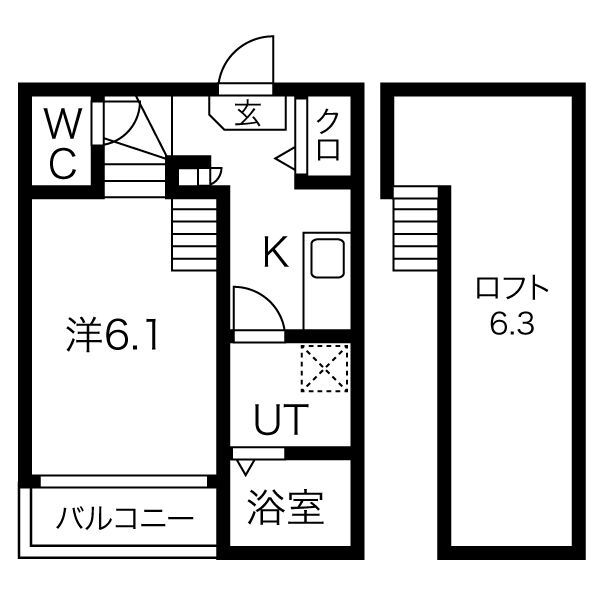 auram千種の間取り