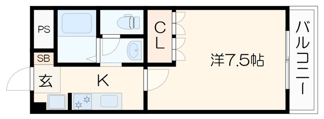 メゾン・ラヴィアンローズIIの間取り