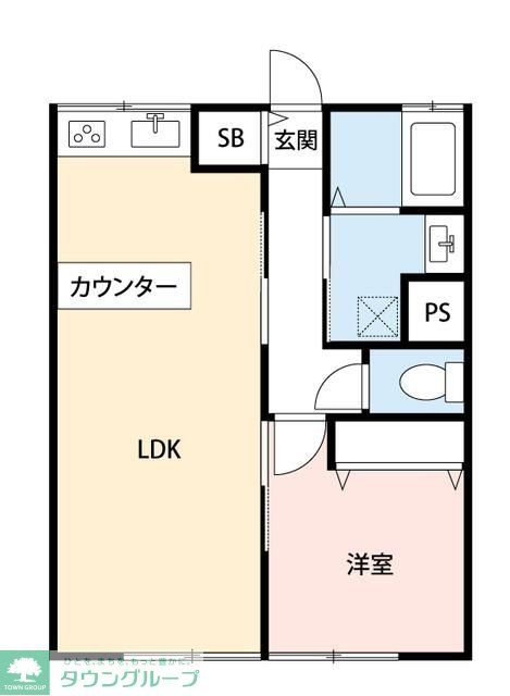 横浜市瀬谷区宮沢のアパートの間取り