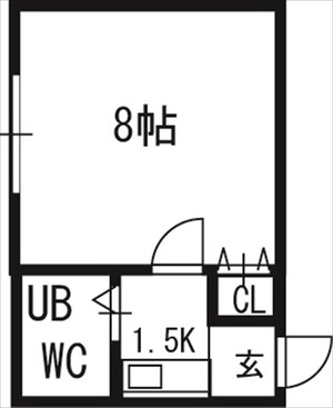 【ピアコート前田の間取り】