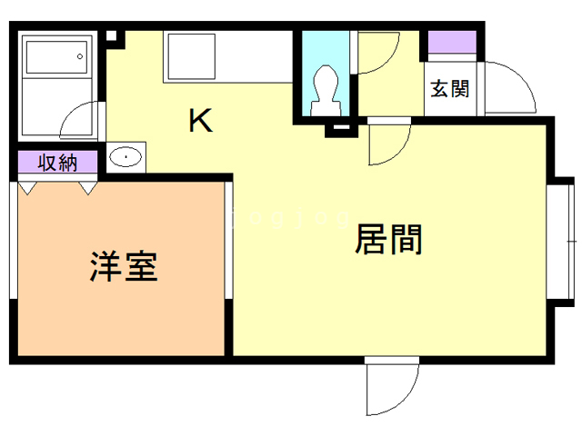 クレッシェンドの間取り