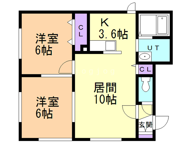 ルミエールビラ　宮ノ丘の間取り