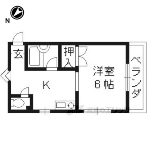 メゾン長池の間取り