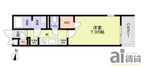 ベノーネ西所沢の間取り