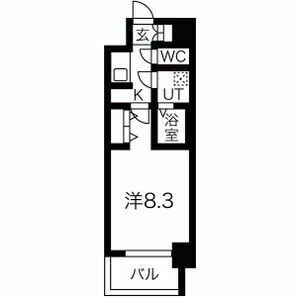 メイクス名駅太閤の間取り