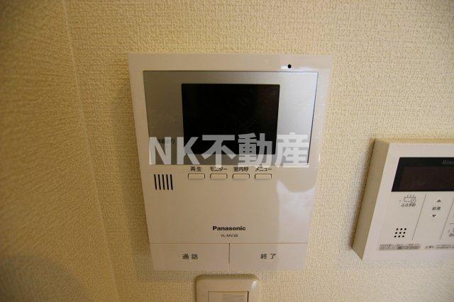 セキュリティ　モニターフォンです