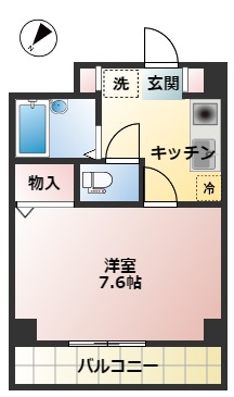 クリナーレ日吉の間取り