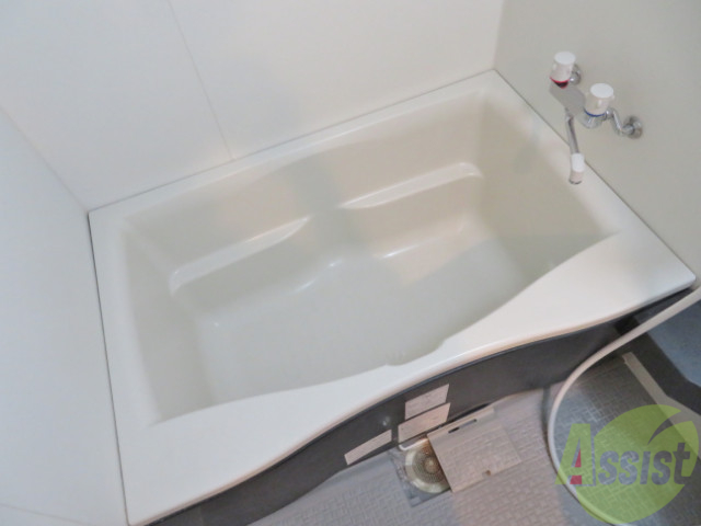 バス・シャワールーム　可愛らしいお風呂です。なかなかに広いと思いますよ