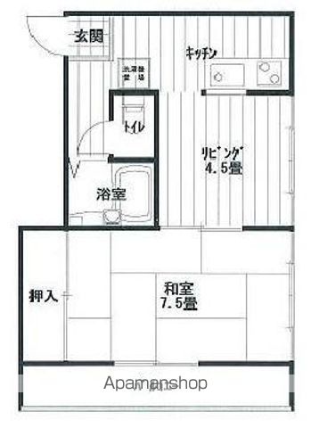 フジパレス中町IIの間取り写真