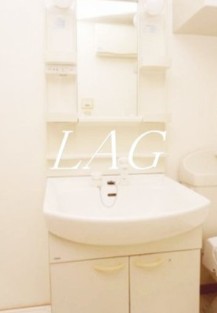 洗面設備　洗面台です。