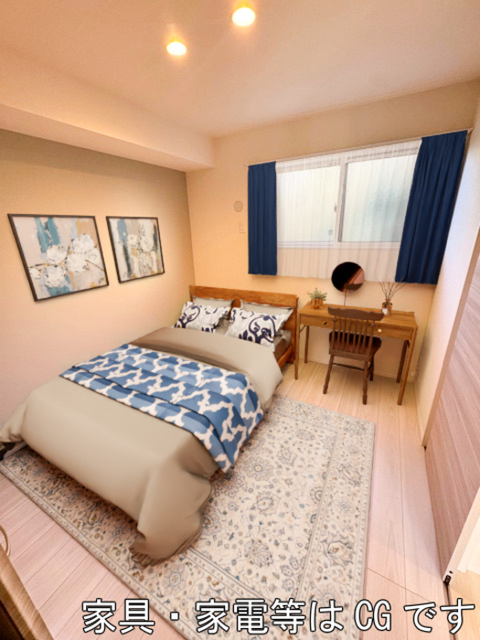 居室・リビング　家具・家電はＣＧです
