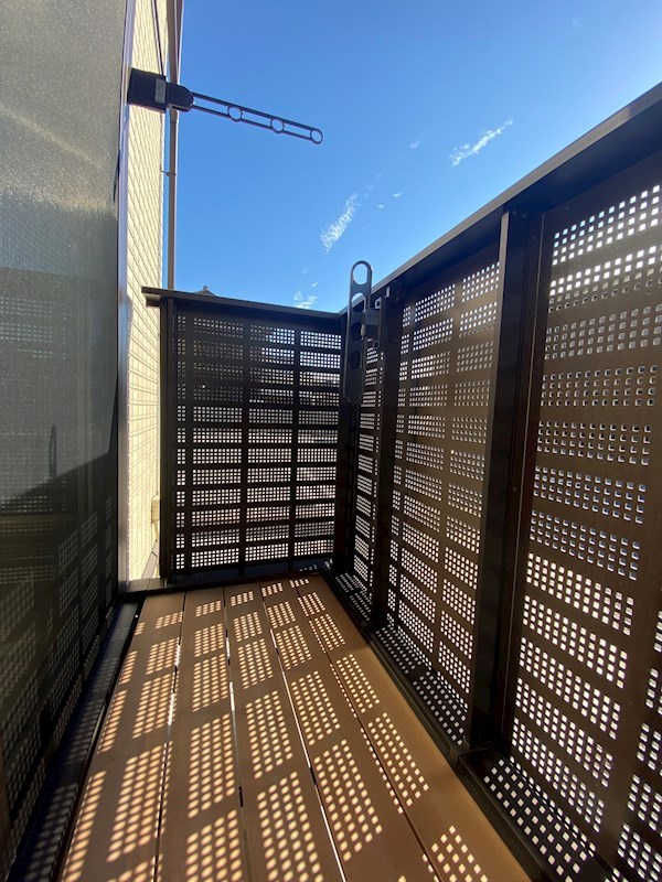 バルコニー　※別号室の写真です。