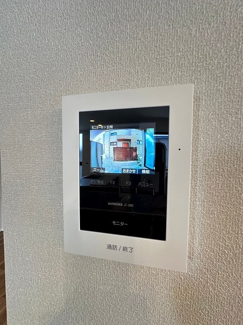 セキュリティ　TVモニター付きドアホン★