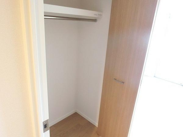 収納　たっぷりクローゼット！