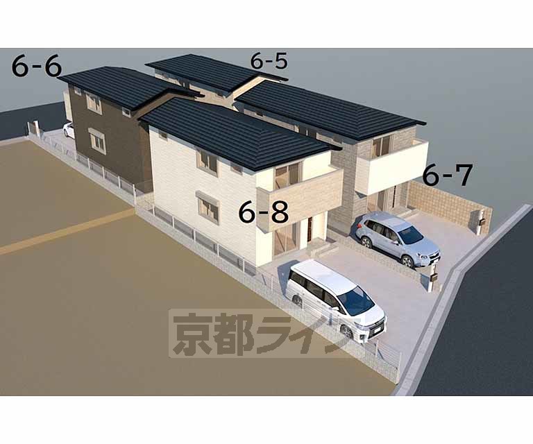 建物外観　予想図、完成予想図