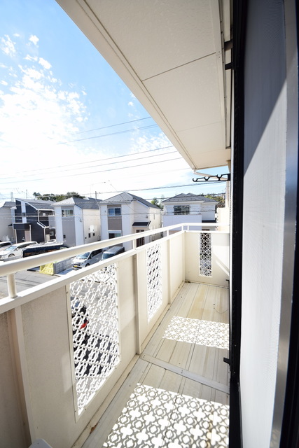 バルコニー　～今日は干すぞー～