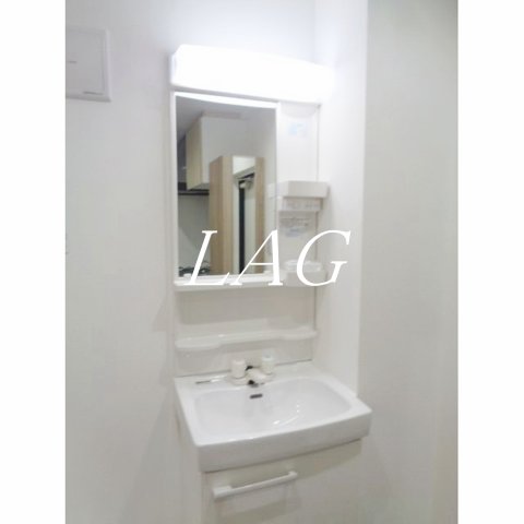 洗面設備　洗面台です。