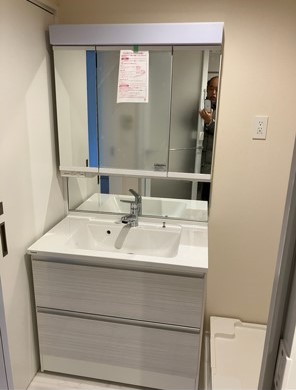 洗面設備　シャワー洗面台