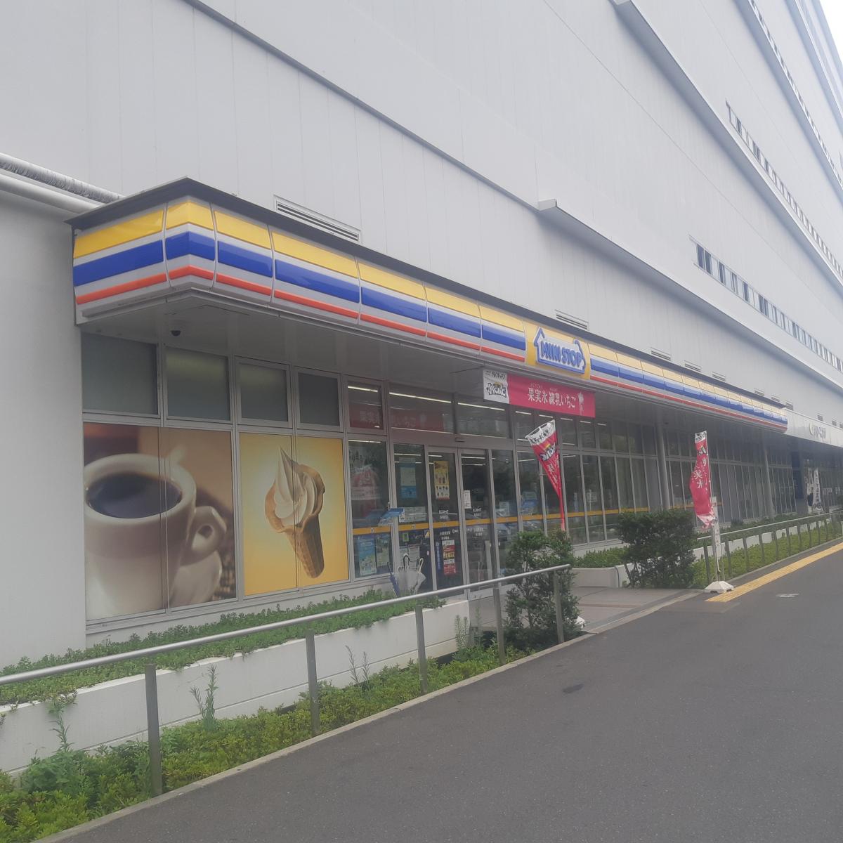 コンビニ　ミニストップ 越中島通り店（コンビニ）まで726m
