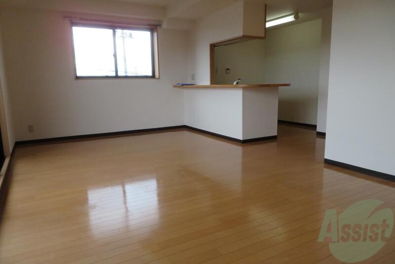 居室・リビング　大変広く、風通しの良いお部屋になっております。